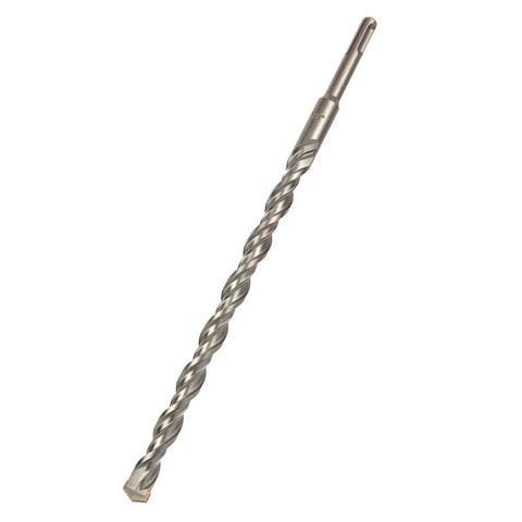Five Eighth Inch SDS Plus Rotary Hammer Drill Bit Carbide Tipped For Brick Stone And Concrete Version Two Long Twelve Inch Length Heavy Duty And Ready For Real Work Compatible With Bosch DeWalt Makita Milwaukee Hilti And More