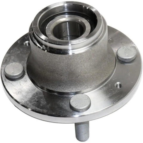 Rear Wheel Hub And Bearing Assembly Pair Drop Right In For Chevy Aveo Pontiac G3 Swift Plus 4 Lug ABS Premium Knockout Build from top view.
