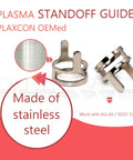 Plasma Torch Standoff Guide Two Point Fit For AG60 SG55 Cut50 Cut60 Cut50D Cut50DP LGK60 LTP5000D stainless steel guide