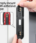 No Drill Doorbell Mount For Google Nest Doorbell Battery With Adhesive Wall Mount Easy Setup shown with adhesive backing