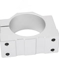 Heavy Duty CNC Spindle Clamp Motor Bracket Holder 65mm Hella Sturdy Aluminum Router Mount close-up view.