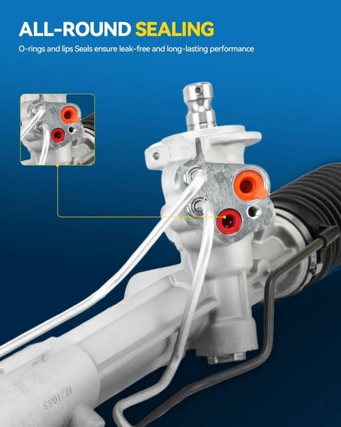 Ford Focus Hydraulic Power Steering Rack And Pinion Assembly 2006 Through 2011 Direct Fit Drop In Replacement From 12 05 2005