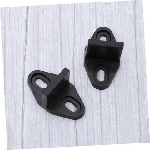 Sliding Barn Door Floor Guide With Ground Mount Carbon Steel Roller Guide Double Wheel Bearing System for Smooth Glide