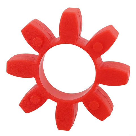 Open Center Red Urethane Shaft Coupling Insert for Industrial Drives Pumps and Conveyors, Built To Last Tough, Flexible Oil Resistant