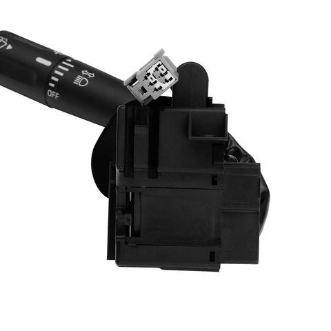 Slick Premium Crafted Turn Signal Wiper Dimmer Combo Switch Direct Fit For 2005 To 2008 Ford F150 And Lincoln Mark Lt showing connector detail.