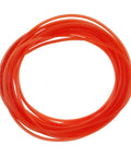 Heavy Duty Polyurethane Air Tubing Flexible Compressor Hose Pipe Line For Pneumatic Systems And Fluid Transfer, vibrant orange color, coiled shape.
