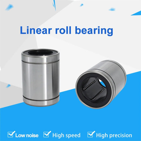 High Precision Linear Motion Bearing LME80UU Sliding Bushing for Smooth Low Friction Movement, Built Tough Durable Metal Housing, Easy Installation, Wide Size Range 80x120x165 for Industrial Machines and Automation, linear roll bearing