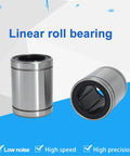 Linear Ball Bearing 3-50mm Kit For CNC And 3D Printer Rails Smooth Motion Easy Install High Precision Linear Guides Durable Low Friction Support For Accurate Motion And Reduced Wear, 20mm bore steel bearing