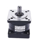 Planetary Gearbox 6 To 1 Speed Reducer For NEMA 34 Stepper Motor 14mm Input Shaft, aluminum housing, top view.