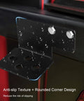 Close-up of anti-slip bolt-on steel step with water droplets for Left Side Driver Tractor Step For GC1700 Series Sub-Compact Tractors.
