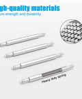 All In One Watch Band Repair Kit With Heavy Duty Stainless Steel Pins 40 Piece Set 10 Sizes For 1.5mm And 1.8mm Spring Bar Tool