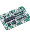Kickass 6S BMS Board With Heavy Duty Nickel Strips For Smooth 15A 24V Lithium Ion Charging Delivering Hella Reliable Overcharge Overdischarge And Short Circuit Defense Every Single Cycle circuit protection board close-up with connectors and chips.