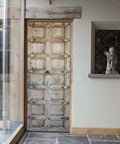 Vintage Indian Door Rustic Barn Style Front And Interior Exterior Wooden Door With Custom Size Option Single Or Double Old Look