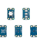 Plug And Make Starter Kit For Beginners Easy Start To Build Connected Projects And Learn Electronics And Coding With Fun Hands On Projects And Educational Tech Package For Home Learning, showing various blue circuit boards with connectors