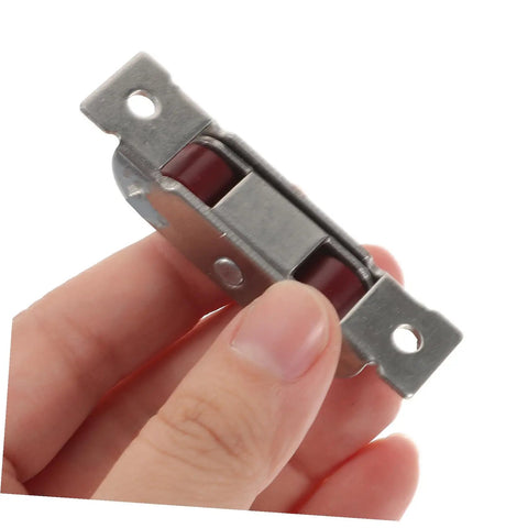 Heavy Duty Double Wheel Window And Door Pulley Replacement Rollers With Sweet Smooth Glide Premium Stainless Steel Sash Track Hardware in hand.