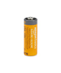 Single 23A Alkaline Battery showing voltage and brand, part of the Six Pack Of 23A Alkaline Batteries With 12 Volt Power That Will Run Your Key Fobs And Garage Door Openers Smooth While Delivering Serious Oomph For All Your Remote Controls And Toys Without Falling Flat.