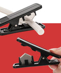 Heavy Duty Tubing Cutter For Nylon And PVC Hoses Replaceable Blade Screw Clamp Design cutting white hose