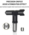 517 nozzle from 5 Pack Reversible Airless Spray Tips Set For Paint Sprayers 211 313 415 517 623 Stainless Steel 304 Nozzles
