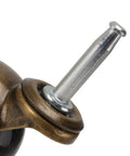 Close-up of 16 Pack Ball Caster Wheels 2 Inch Antique Brass Swivel Casters For Furniture Chairs Sofas Cabinets And Coffee Tables