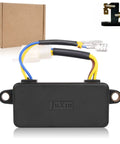 Gutsy Generator Avr Replacement For 2 To 4 Kw Honda Clones Powermate Champion 3000 4000 Watt Automatic Voltage Regulator with attached wires and plug.