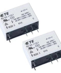 Two Pack 12VDC General-Purpose Relay, 16A, 8-Pin, Multi-Function Switching Module, top view