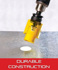Hole Saw Arbor For Easy Hole Enlargement On A1 13/16 To 1 3/16 Inch And A2 A10 1 1/4 To 6 Inch Arbors KA19 drilling metal