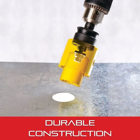 Hole Saw Arbor For Easy Hole Enlargement On A1 13/16 To 1 3/16 Inch And A2 A10 1 1/4 To 6 Inch Arbors KA19 drilling metal