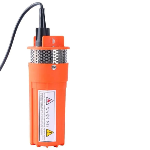 12V DC Submersible Deep Well Water Pump Powered by Solar Battery Power for Off Grid Remote Water Needs Great for Greenhouses