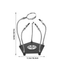 Universal Soldering Helping Hands Tool With Adjustable Arms And Stable Base For PCB Repair And Electronics Welding Station Accessories