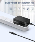 Hella Durable Ac Dc Power Adapter For Aten Vs0801h And Ce700al Switches Plus Kvm Console Extender Charger on a power strip.