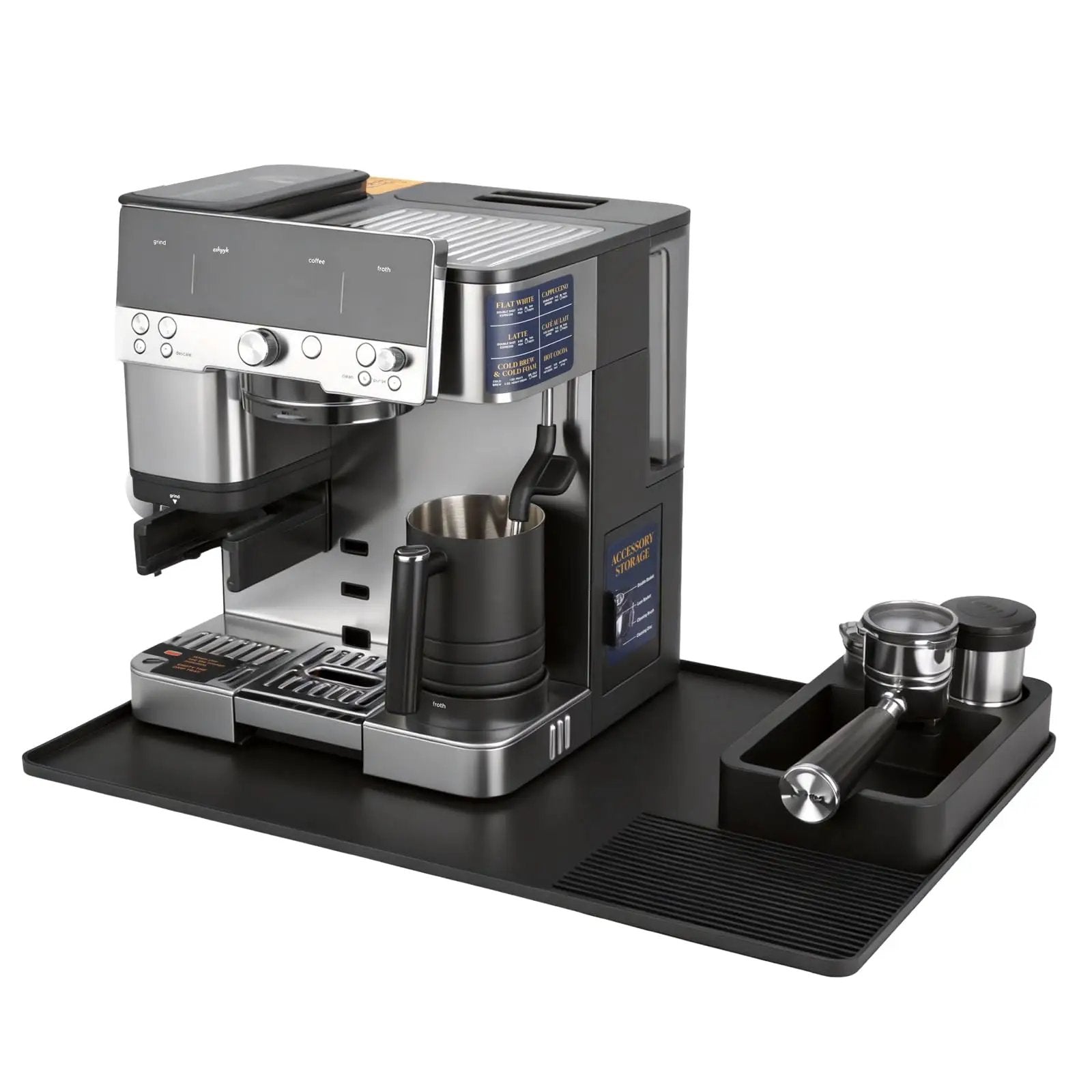 EMS ブイセラ Silicone Coffee Mat For Ninja Luxe ES601 Espresso ✓
