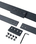 DIY Ready Sliding Barn Door Hardware Kit For 5 To 13 Feet Doors, Pro Grade Heavy Duty Track System With 1M Rail and accessories