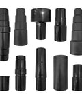 10 Piece Universal Vacuum Hose Adapter Set For Shop Vac, Reducer Attachments Convert 1-1/4 Inch To 1-3/8 Inch To 1-1/2 Inch