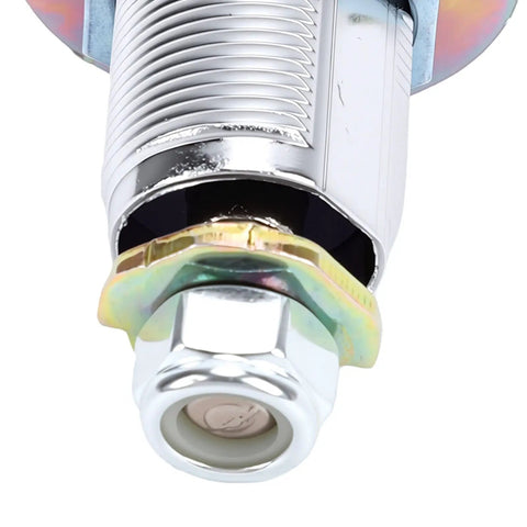 Heavy Duty Tubular Cam Lock In Zinc Alloy, Round Door Lock With Single Key, close-up view showing 27x17mm size