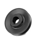 V Belt Pulley 1 Inch Bore Cast Iron Single Groove 3.95 Inch Outer Diameter High Wear And Galling Resistance A Belt Section