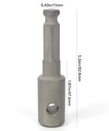 Beefy Heavy Duty Drill Bit Adapter Ground Drilling Attachment And Earth Auger Bit Adapter For Tough Soil High Torque Drilling