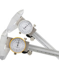 0-150 mm Dial Caliper With 0.02 mm Precision, Stainless Steel Vernier Caliper Built Tough For Pros, Shockproof Industrial Grade Measuring Tool