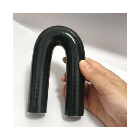 Three Quarters Inch ID 19mm 180 Degree U Bend Silicone Hose Elbow Coupler High Temp Four Ply Reinforced Intake Boots For Turbo