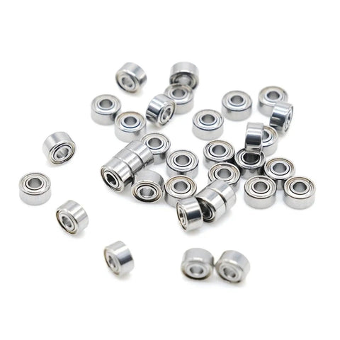 Check Out This Awesome 10Pcs Set Of 681XZZ Micro Deep Groove Ball Bearings With Solid 1.5x4x2mm Specs. Collection of small sealed steel bearings.