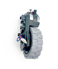 Deebot T30 replacement wheels set with aluminum alloy frame and encoder feedback for improved navigation and obstacle avoidance.