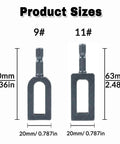 Product sizes for Heavy Duty Wire Twisting Tool With Standard Hex Shank, showing 9# and 11# dimensions.