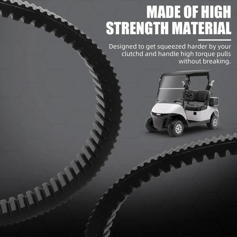 Drive Belt And Starter Belts Kit For Yamaha Golf Carts G2 G5 G8 G9 G11 G14 G16 G19 G20 G21 G22 G29 4 Cycle Gas Models Drop In Easy Install