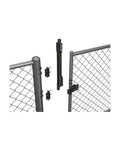 Round Post Gate Latch Adapter Kit For MagnaLatch Safety Gates Fits Top And Vertical Pull Latch Systems Chain Link Fence Adapters Only Latch Not Included Quick Fit Shim Kit