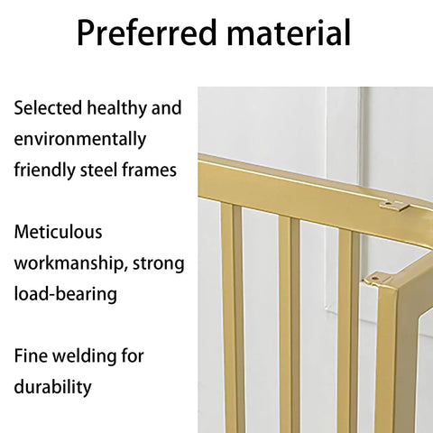 Tough As Nails Heavy Duty Table Legs With Adjustable Leveling Feet For Office Desks And Workbenches Up to 551 Pound Capacity Smooth Baked Coating Pro Grade Wrought Iron Frame Quick Install, showcasing gold steel frame details.