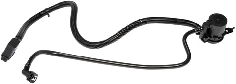 Vapor Canister Vent Solenoid Replacement for Select Cadillac Chevrolet GMC Models, shown with hoses for plug-and-play installation