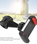 Record Your Golf Swing With A Handy Cell Phone Clip Holder For Golf Training That Clips To Clubs Flags And Alignment Sticks Easy Setup