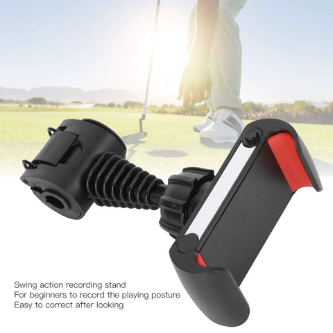 Record Your Golf Swing With A Handy Cell Phone Clip Holder For Golf Training That Clips To Clubs Flags And Alignment Sticks Easy Setup