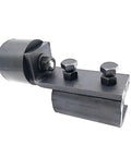 Heavy Duty Trolley Assembly For I Beam With Electric Hoist Limit, featuring strong carbon steel build and manual stopper hardware.