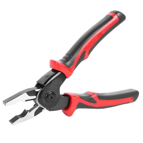 5 In 1 Pliers Set Built Tough For Cutting Sheet Metal And Wires With Stripping, Crimping, Cable Cutting, Soldering, And Wire Cutting Tools
