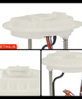 Direct Fit Electric Fuel Pump Module Assembly For Mercedes Benz GL450 GL550 ML350 ML500 ML550 top view showing connectors and tubes.